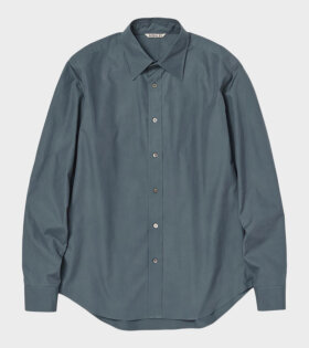 High Count Finx OX Shirt Dark Blue