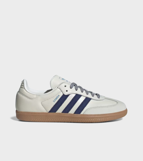 Adidas  - Samba OG Off-white/Dark Blue/Clear Sky