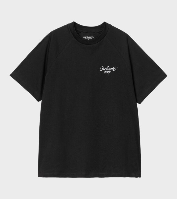 Carhartt WIP - W S/S Signature T-shirt Black/White