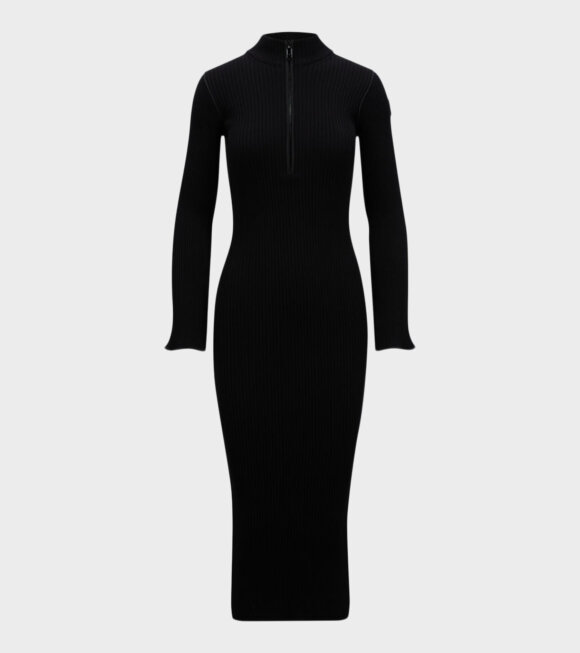 Moncler - Abito Wool Midi Dress Black