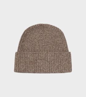 Leya Beanie Brown Mouliné