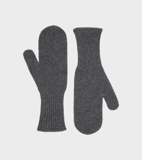 Olivia Mittens Dark Grey Melange