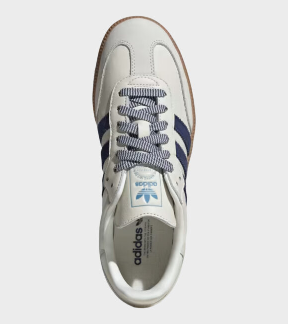 Adidas  - Samba OG Off-white/Dark Blue/Clear Sky