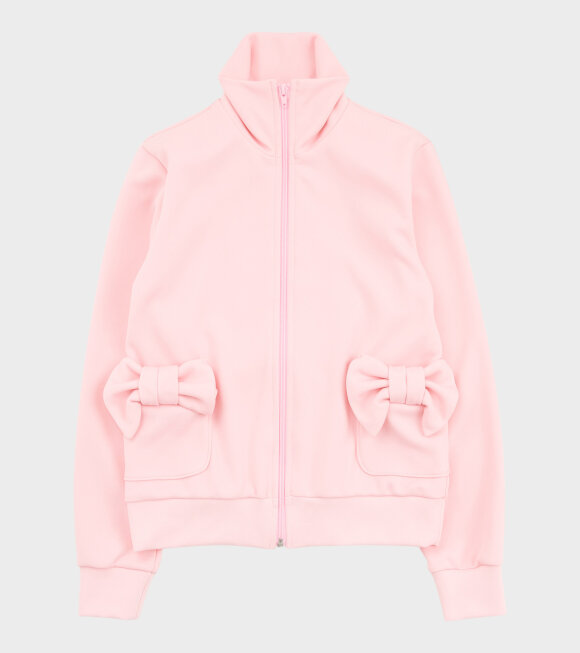 Comme des Garcons Girl - Bow Zip Sweat Baby Pink