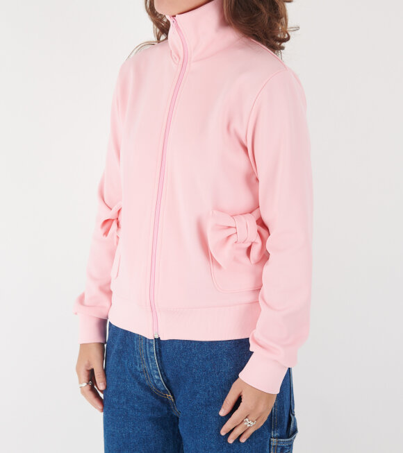 Comme des Garcons Girl - Bow Zip Sweat Baby Pink