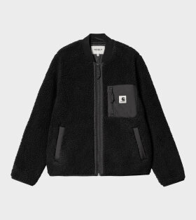 W Janet Liner Fleece Jacket Black