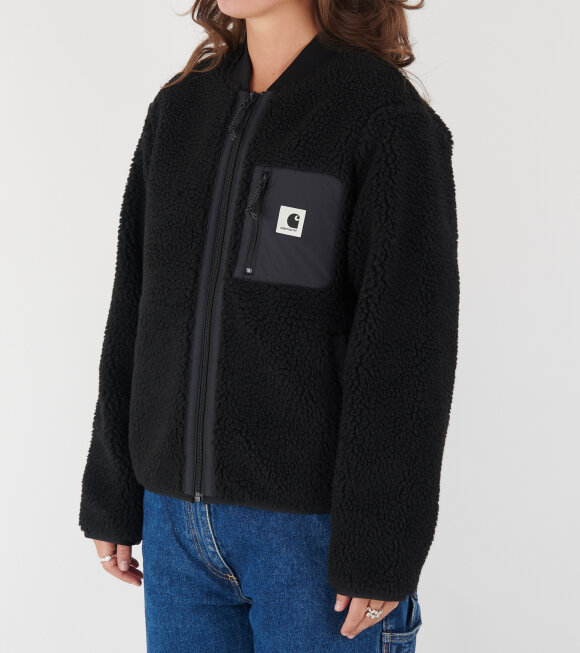 Carhartt WIP - W Janet Liner Fleece Jacket Black