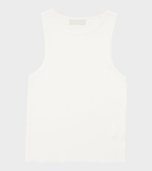 Amomento - Cut-Out Sleeveless Top Ivory