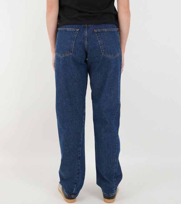 Sunflower - Wide Twist Jeans Rinse Blue