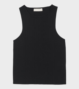 Cut-Out Sleeveless Top Black