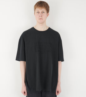 Embroidered Logo T-shirt Black