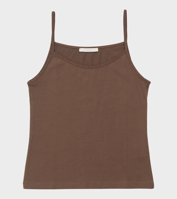 Amomento - Strap Top Brown