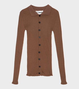 Laura Seamless Shirt Brown