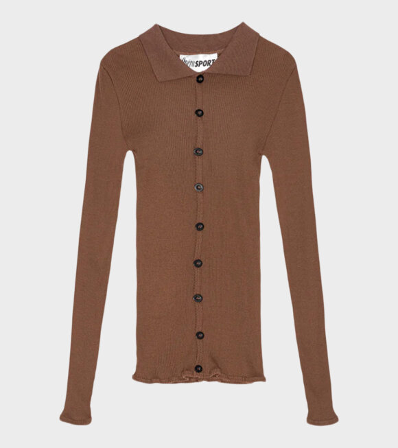 OperaSPORT - Laura Seamless Shirt Brown