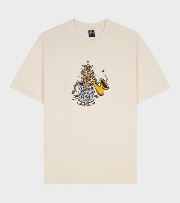 Brain Dead - Natural Trash Cat T-shirt Off-white 