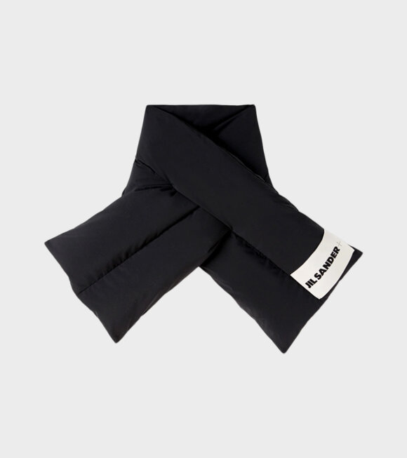 Jil Sander - Down Scarf Black