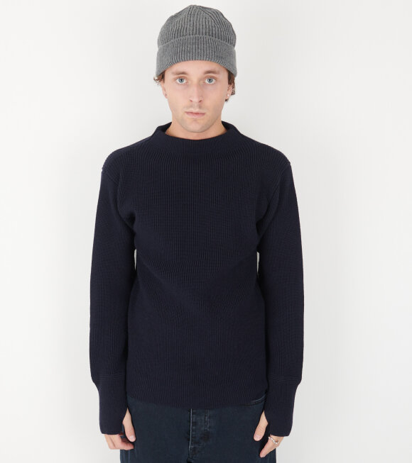 Andersen-Andersen - Sailor Crewneck Navy Blue