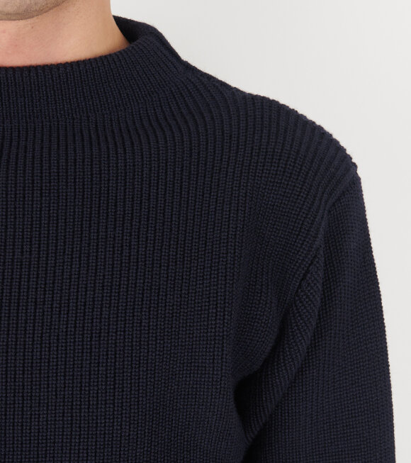 Andersen-Andersen - Sailor Crewneck Navy Blue