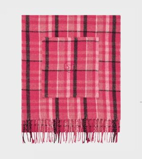 Schatter Scarf Pink Check