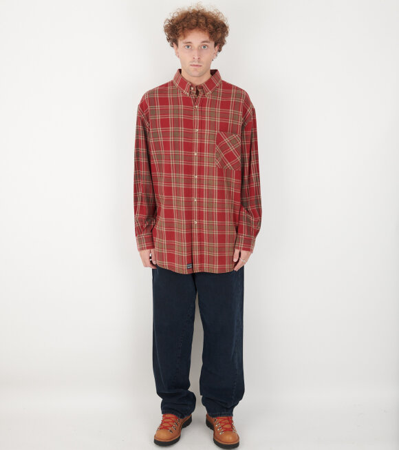 ERL - Plaid Shirt Red Fall Mix