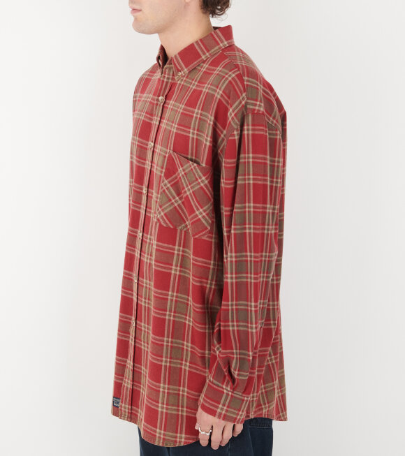 ERL - Plaid Shirt Red Fall Mix