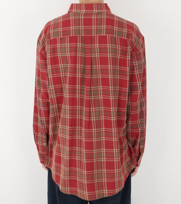 ERL - Plaid Shirt Red Fall Mix