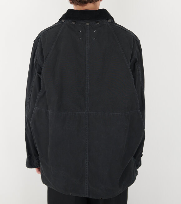 Maison Margiela - Cotton Canvas Pocket Jacket Black