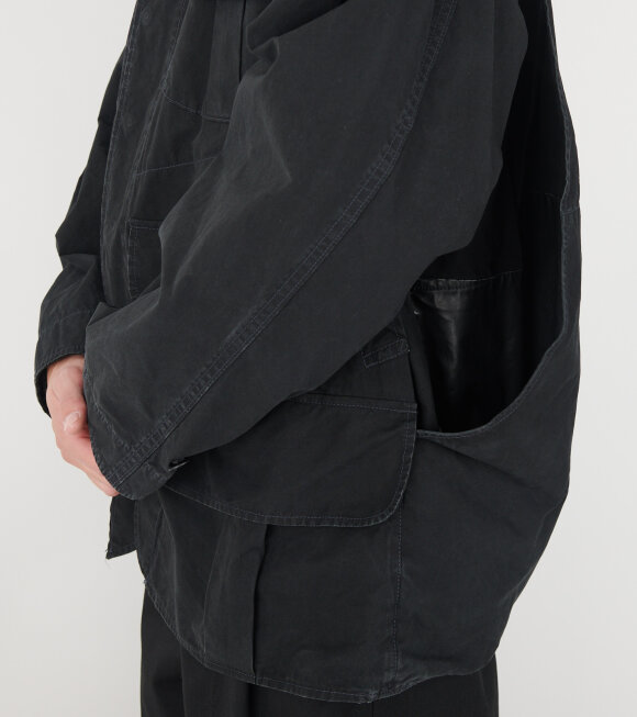 Maison Margiela - Cotton Canvas Pocket Jacket Black