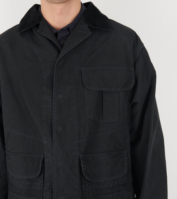 Maison Margiela - Cotton Canvas Pocket Jacket Black