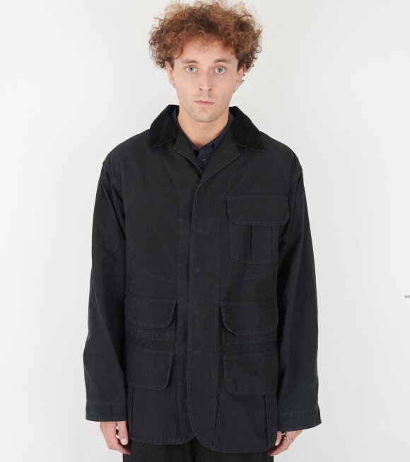 Maison Margiela - Cotton Canvas Pocket Jacket Black