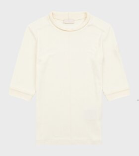 Wool S/S T-shirt Off-white