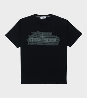 Logo Embroidered T-shirt Black