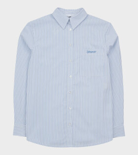 Alex Unisex Shirt Blue Stripes