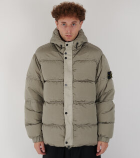 Econyl Nylon Down Jacket Grey