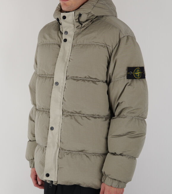 Stone Island - Econyl Nylon Down Jacket Grey