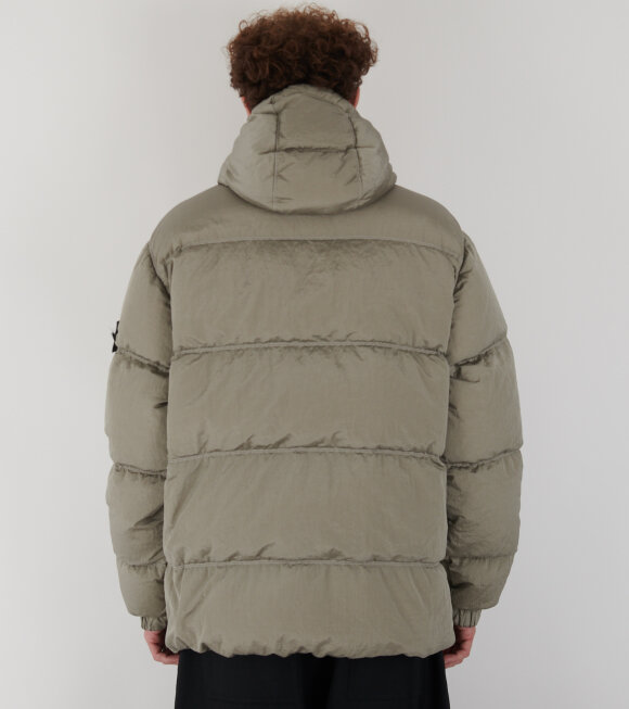 Stone Island - Econyl Nylon Down Jacket Grey