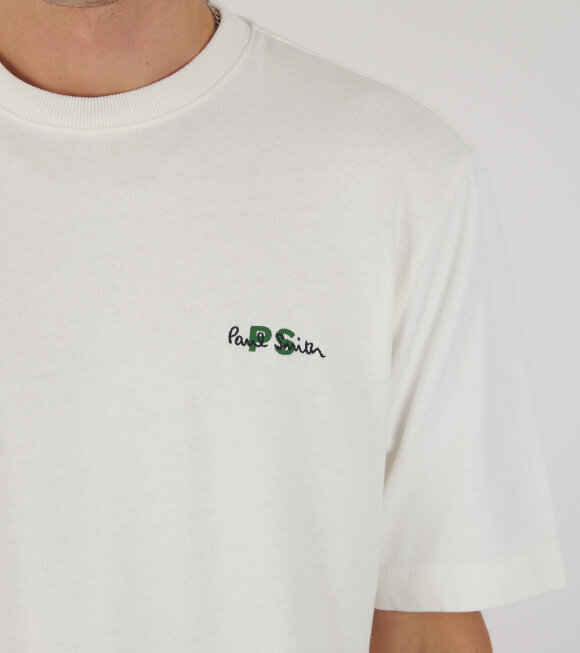 Paul Smith - Embroidered Logo T-shirt White