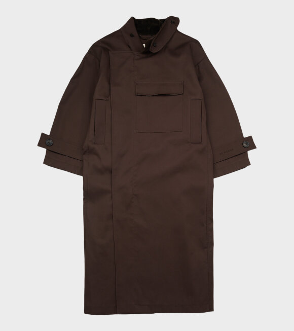 AF Agger - Water Resistant Coat Dark Brown 