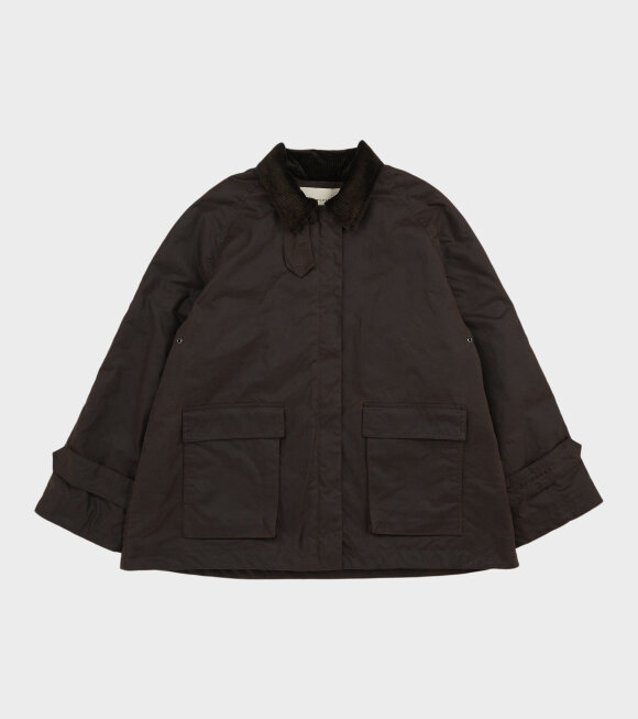 AF Agger - Oilskin Mac Jacket Brown 