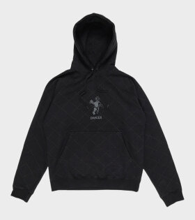 OG Diamond Stitch Hoodie Black