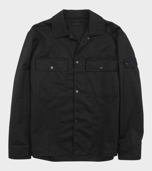 Stone Island - Ghost Performance Twill Wool Jacket Black