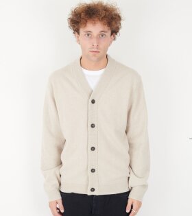 Button Thru Cardigan Beige