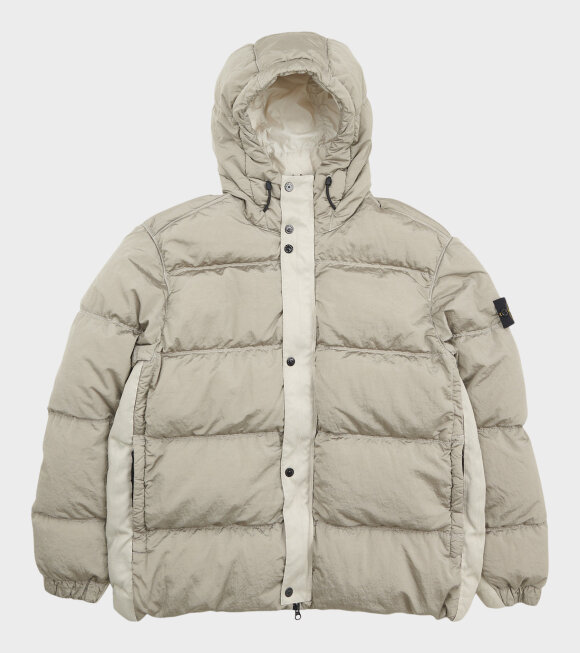 Stone Island - Econyl Nylon Down Jacket Grey