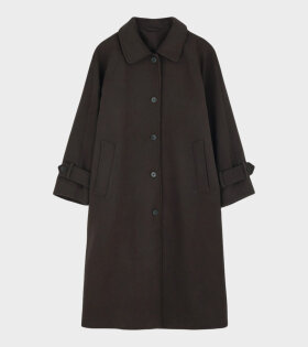 Macy Coat Dark Brown