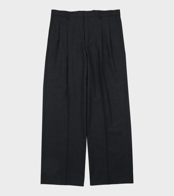 Sunflower - Wide Pleated Trousers Antracite