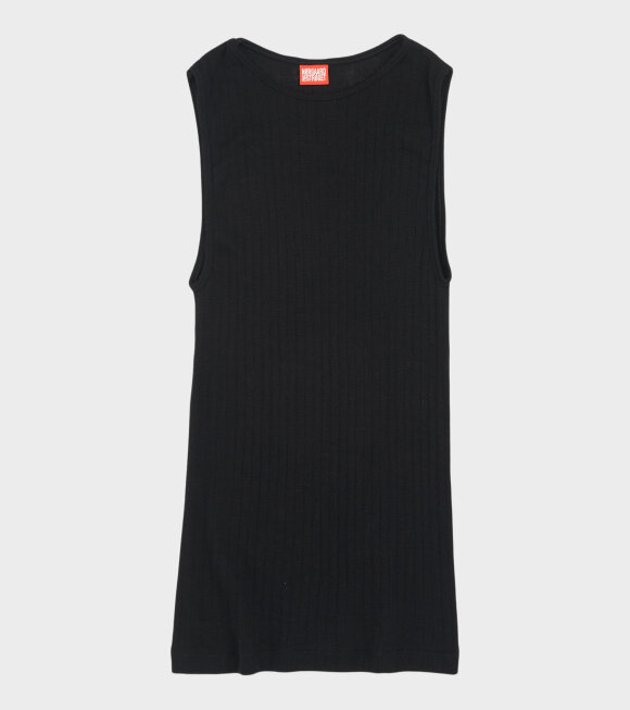 Nørgaard Paa Strøget - 101 Wool Tank Top Black