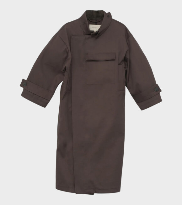 AF Agger - Water Resistant Coat Dark Brown 