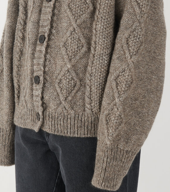 Skall Studio - Agnete Cardigan Light Brown