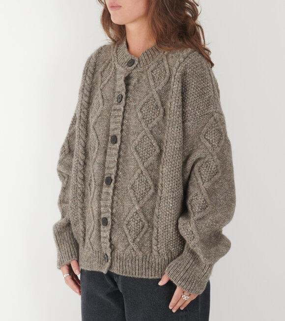 Skall Studio - Agnete Cardigan Light Brown