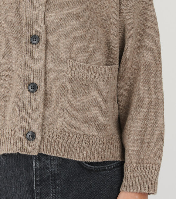 Aiayu - Cobe Wool Cardigan Pure Soil